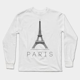 Eiffel Tower Paris Long Sleeve T-Shirt